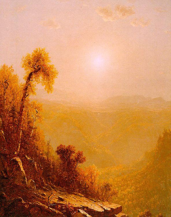 Sanford Robinson Gifford October in the Catskills France oil painting art